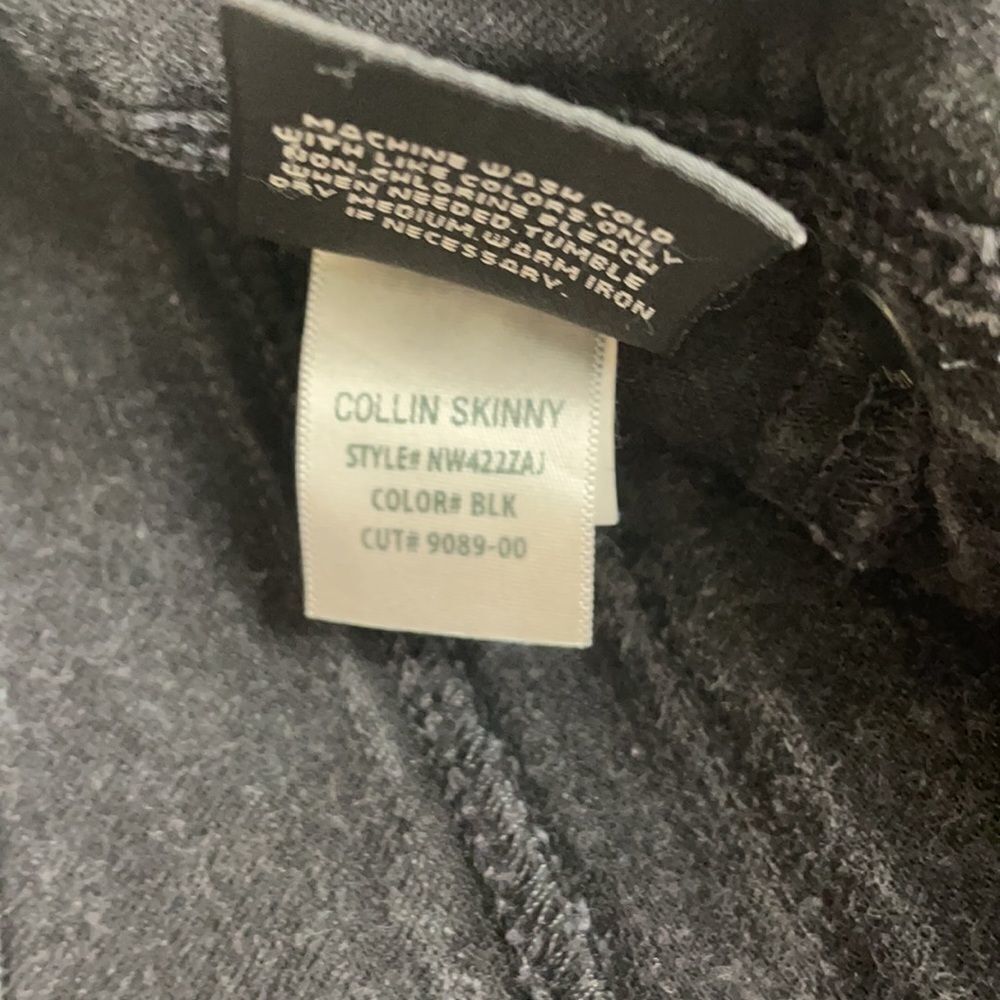 Hudson Collin Skinny 25 black jeans - Picture 14 of 15